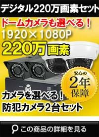 hdsdi220万画素2台カメラセット