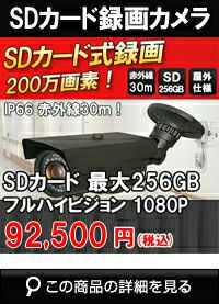 SDカード録画カメラ
