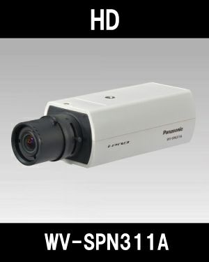 パナソニック「i-PRO SmartHD」防犯カメラ WV-SPN311A（HD 屋内対応ネットワークカメラ）レンズ別売