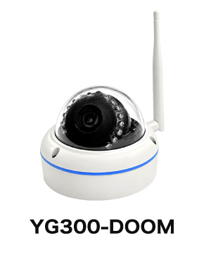 ALWSET-YG300/KD04AH用　防犯カメラ屋外 ドームカメラ 赤外線10ｍ YG300-DOOM 
