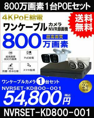 防犯カメラ 屋外 防水 AI人体検知 広角 ネットワークカメラ 1台セット ...