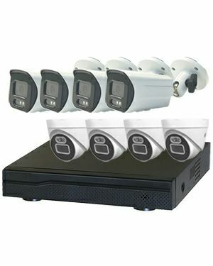 防犯カメラ 1台～8台セット 屋外 録画機能付き AI人体検知 人感