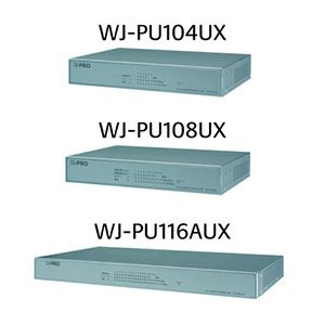 i-pro wj-pu104ux 4ポート 防犯カメラ用poeカメラ電源ユニット Panasonic（i-PRO） PoEカメラ電源ユニット（4ポート） WJ